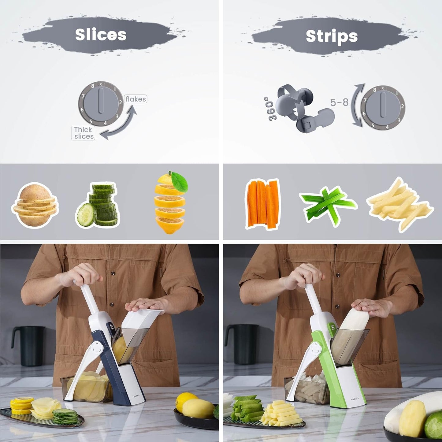 SafeSlice™ Vegetable Slicer