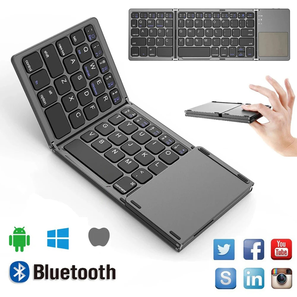 Foldable Bluetooth Keyboard